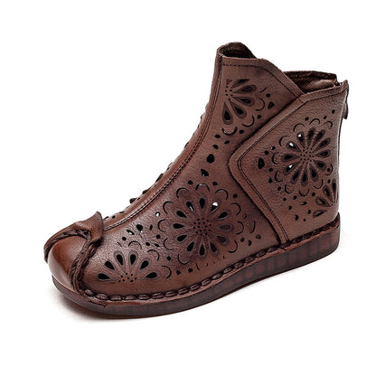 Ethnic Style Hollow-out Sandals Boots