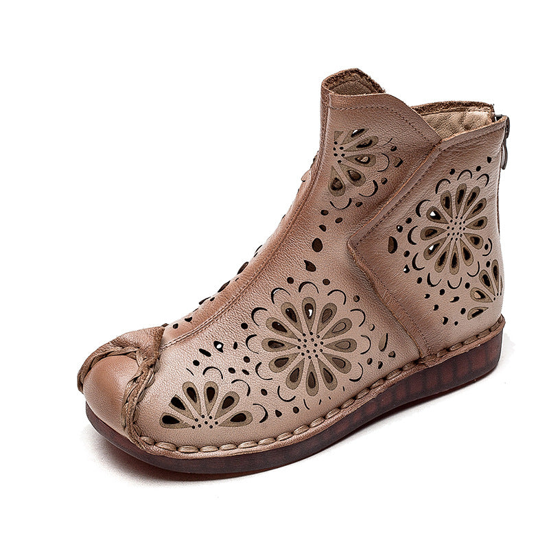 Ethnic Style Hollow-out Sandals Boots