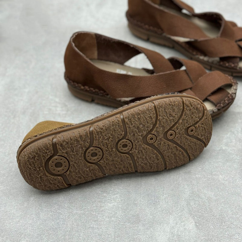 Handmade Woven Soft Leather Shoes