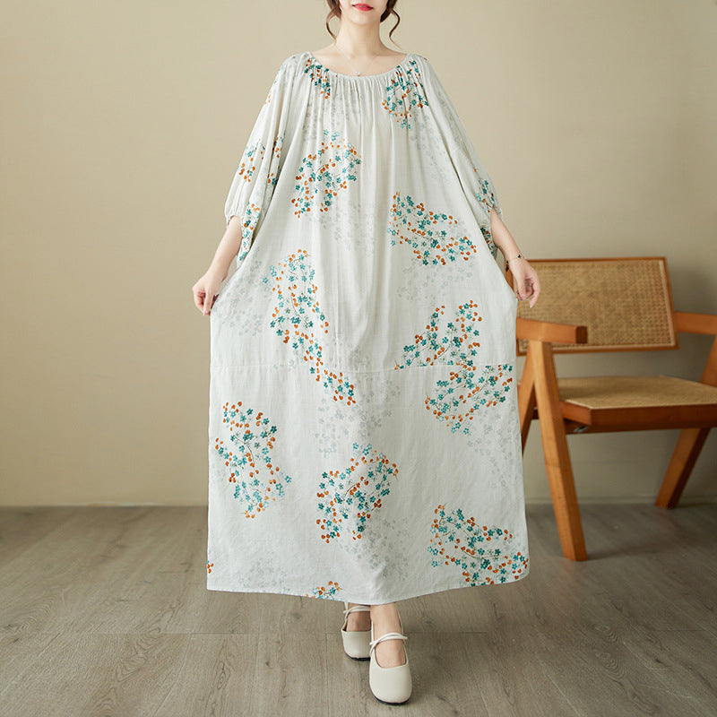 Pastoral Style Summer Print Dress – Retrosia