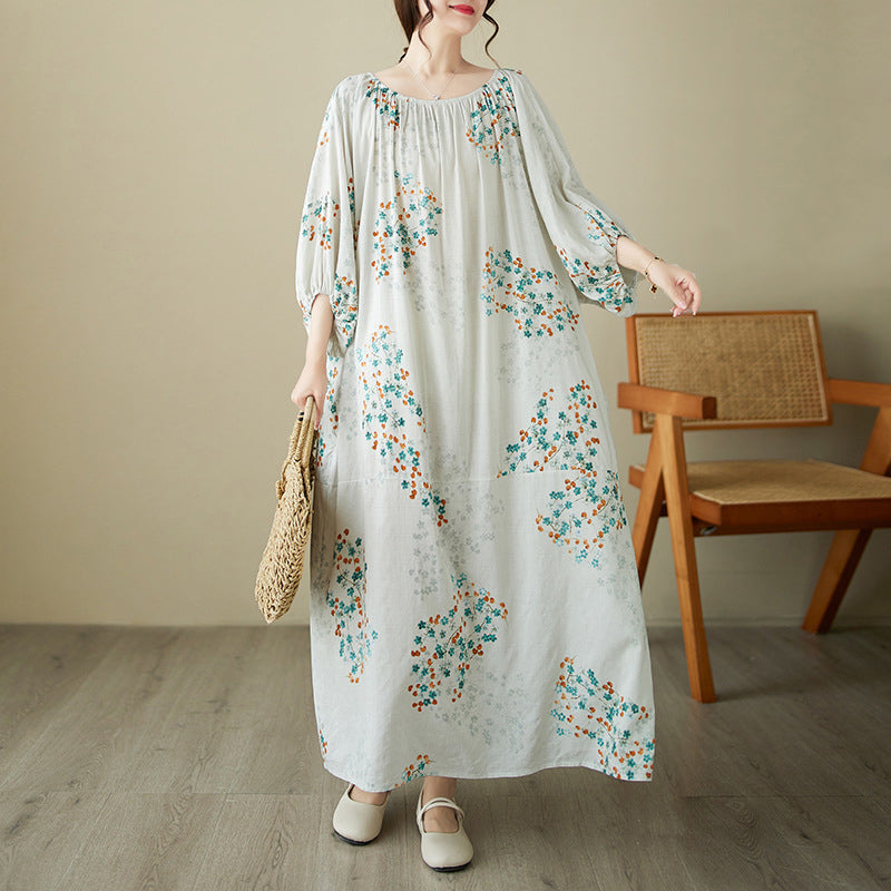 Pastoral Style Summer Print Dress – Retrosia