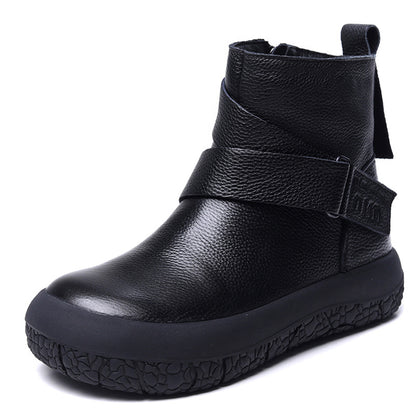 Retro Casual Winter Plush Martin Boots