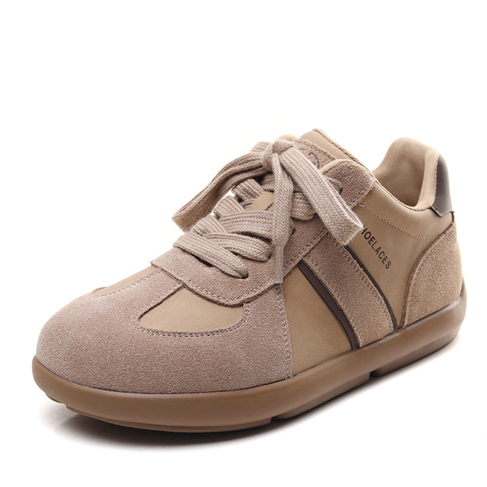 Retro Flat Casual German Army Trainer Shoes