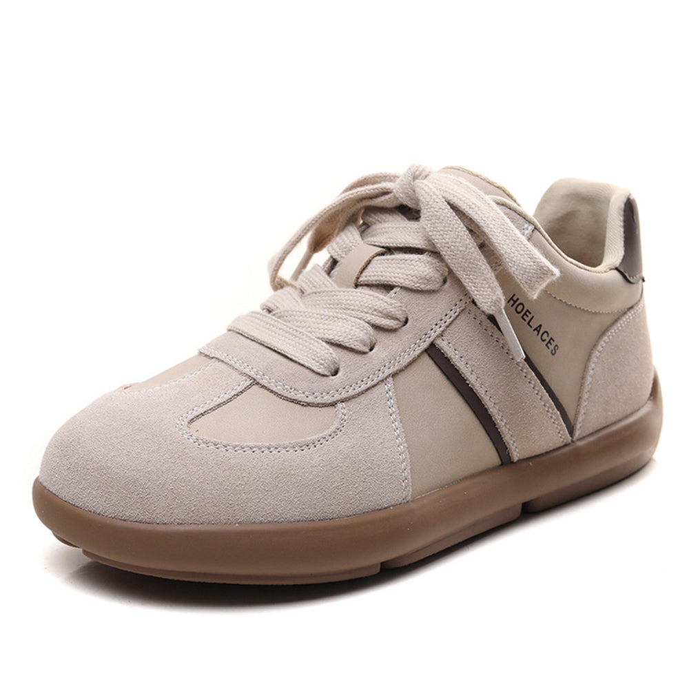 Retro Flat Casual German Army Trainer Shoes