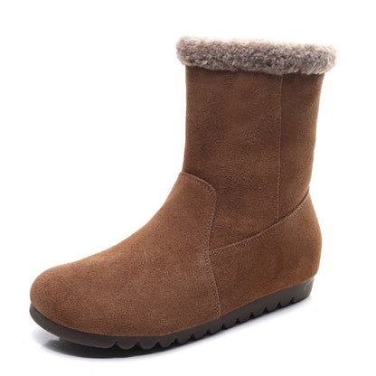 Women Anti-slip Thick Plush Winter Boots