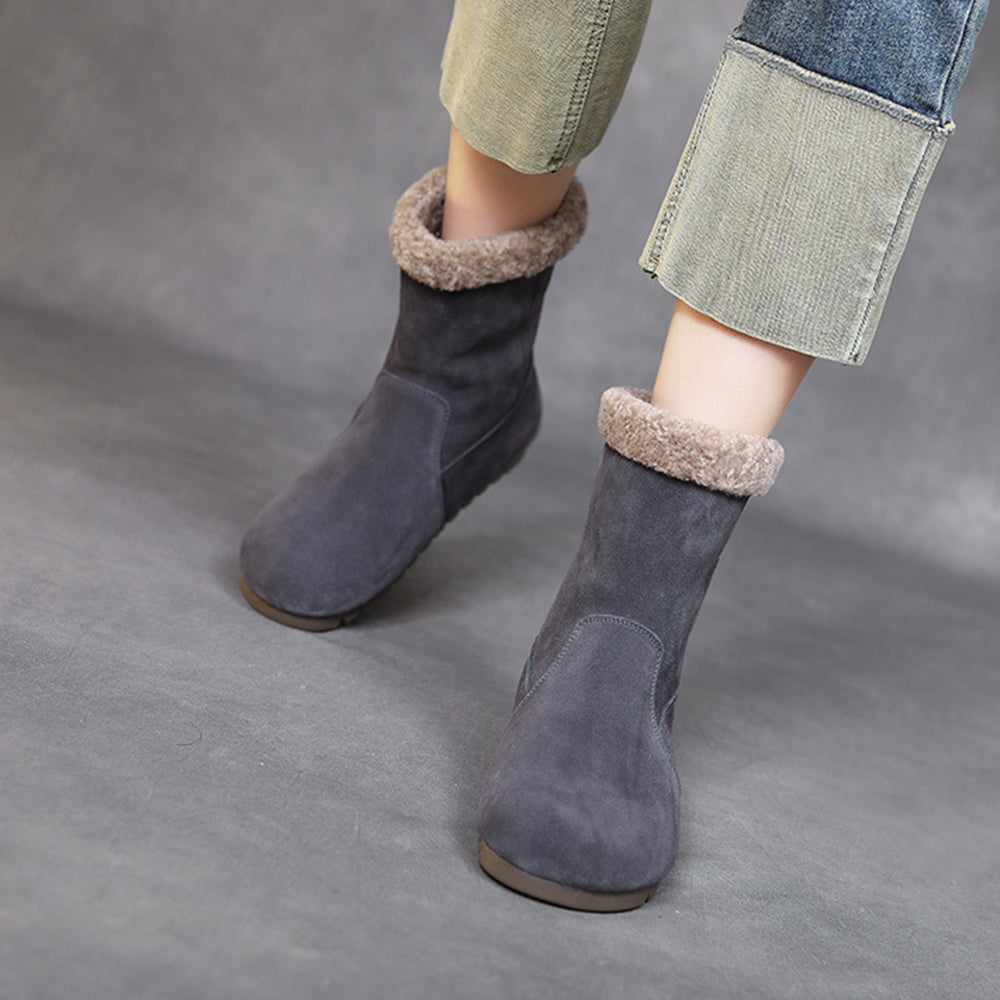 Women Anti-slip Thick Plush Winter Boots