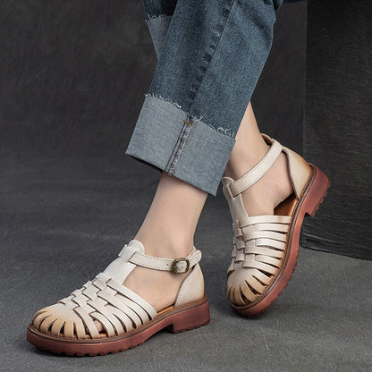 Women Summer Hand-woven Roman Style Sandals