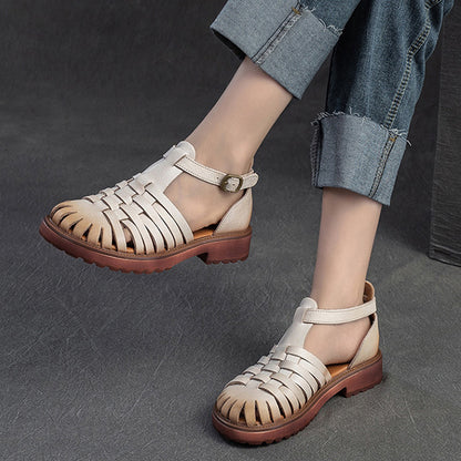 Women Summer Hand-woven Roman Style Sandals